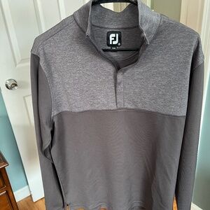 FootJoy Quarter Zip Long Sleeve Pullover Golf 1/4 Zip Men's Small